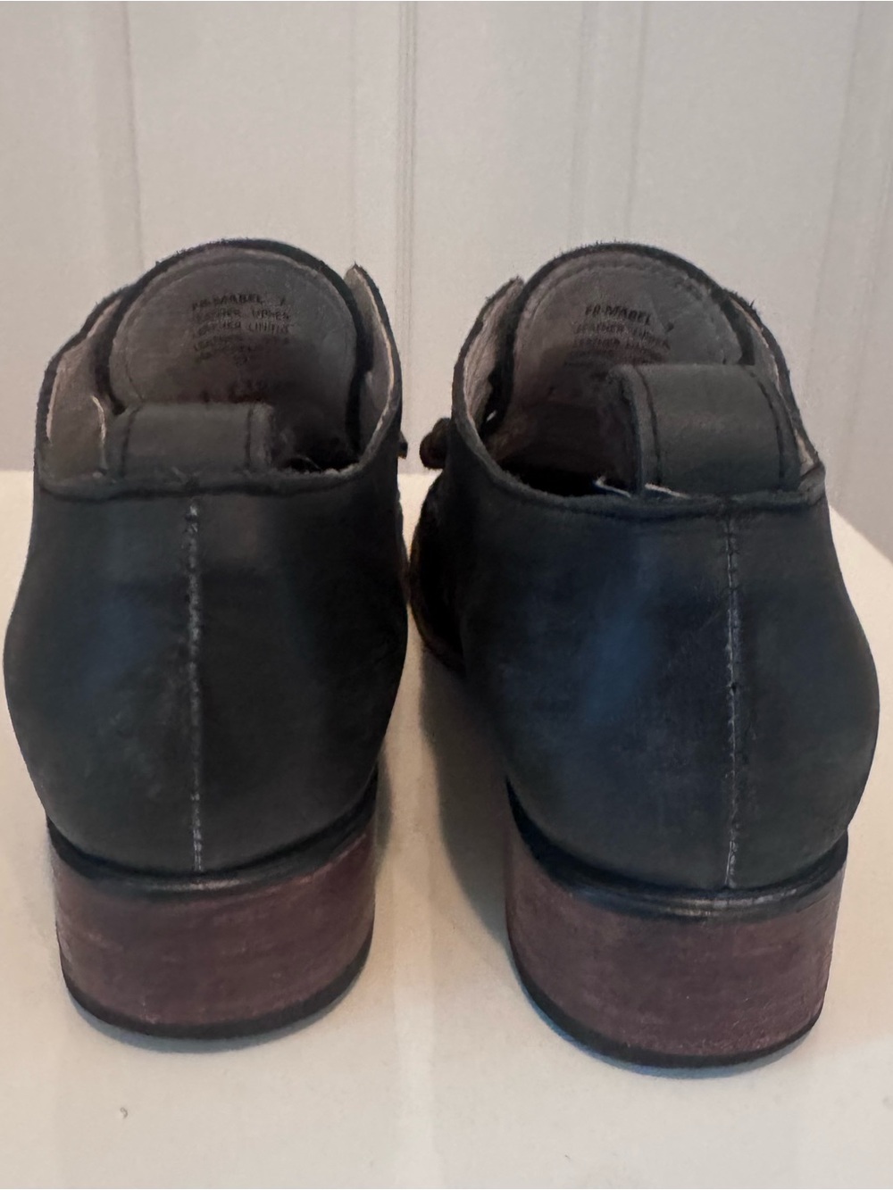 Freebird by Steven Black Leather Slip-On Loafers size 7 - Picture 6 of 9
